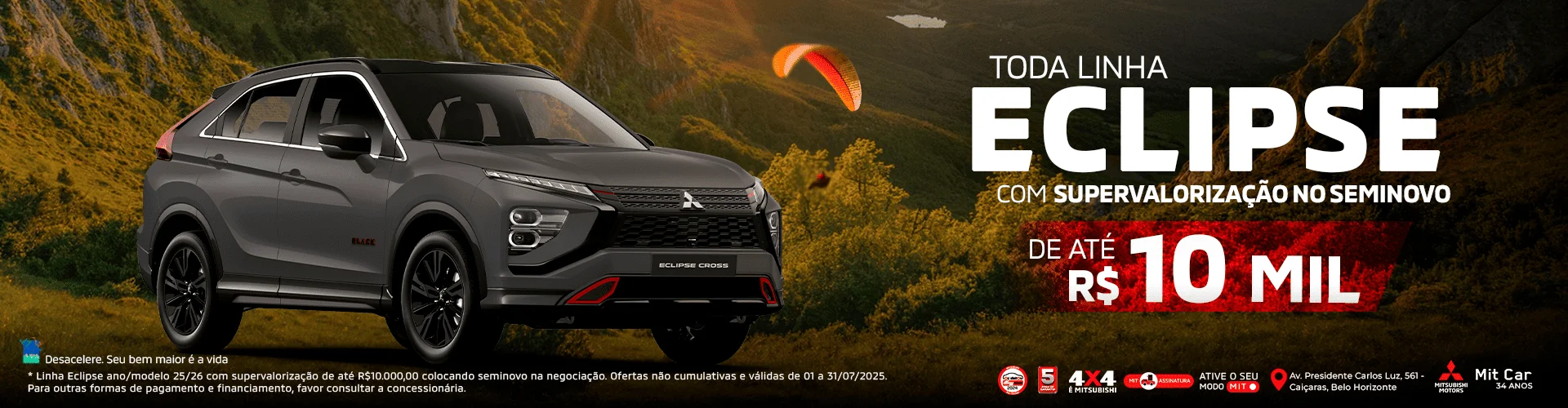mitsubishi linha eclipse